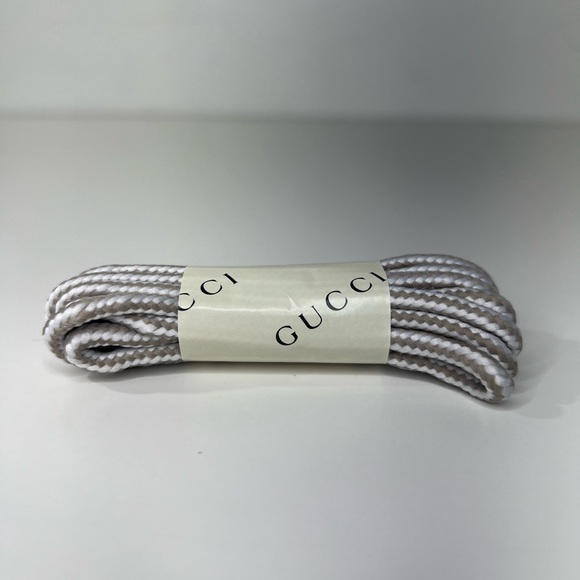 Gucci GG Replacement Woven Sneaker Shoe Shoelaces Laces - Picture 5 of 5